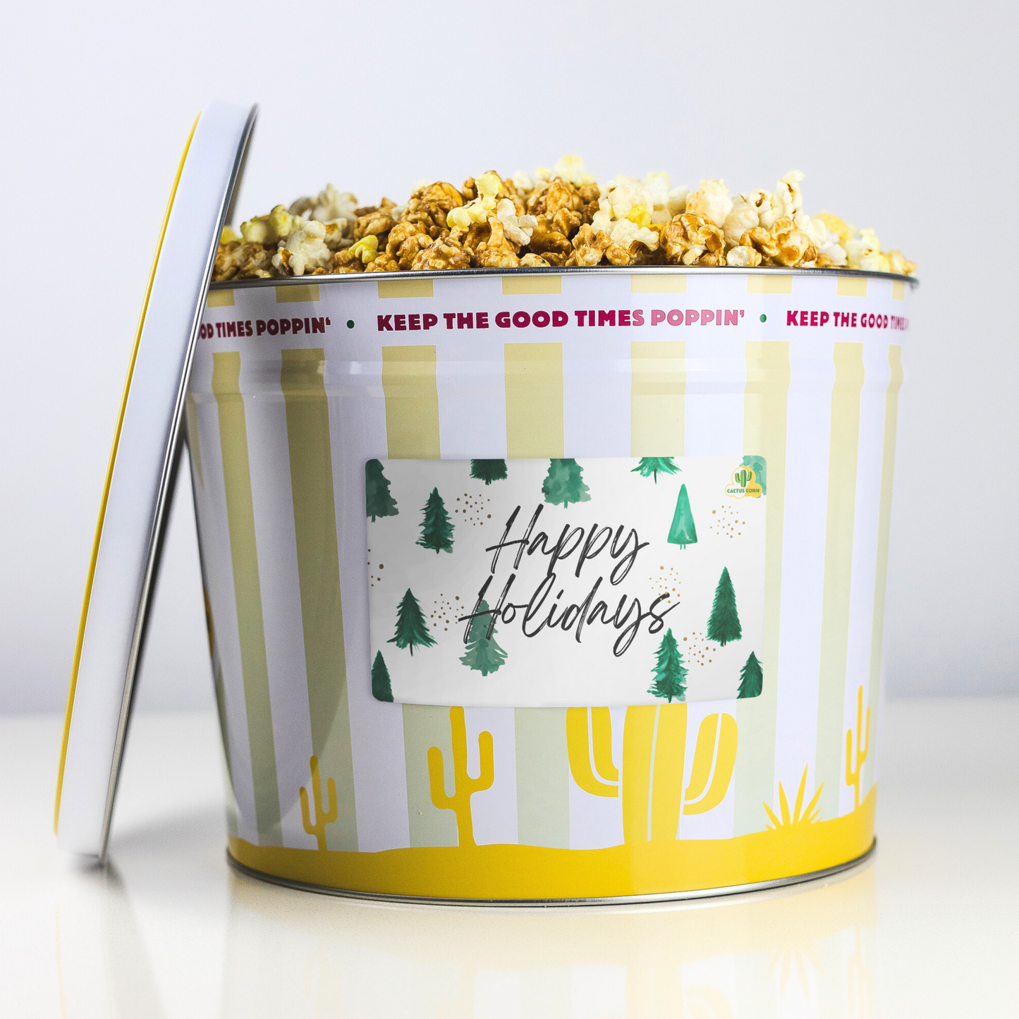 Happy Holidays Gift Tin