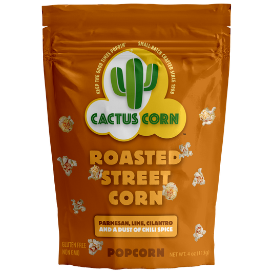 Roasted Street Corn Wholesale 18-Pack image 1 | Cactus Corn Gourmet Popcorn