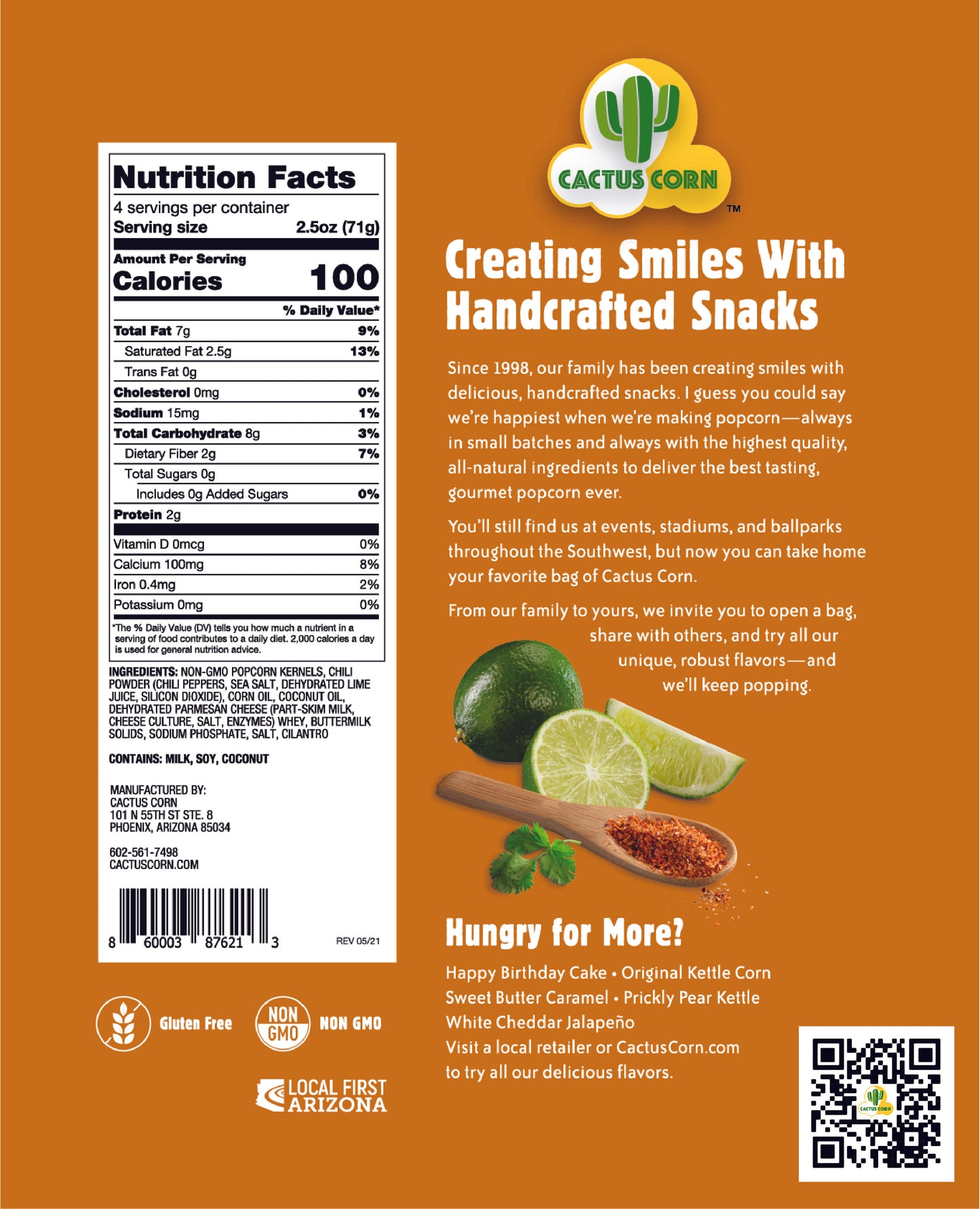 Cactus Corn Popcorn Variety 6-Pack