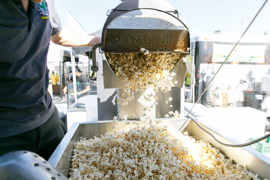 Popcorn Bar at an Arizona Wedding