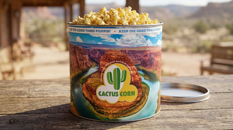 1-Gallon Arizona Popcorn Tin