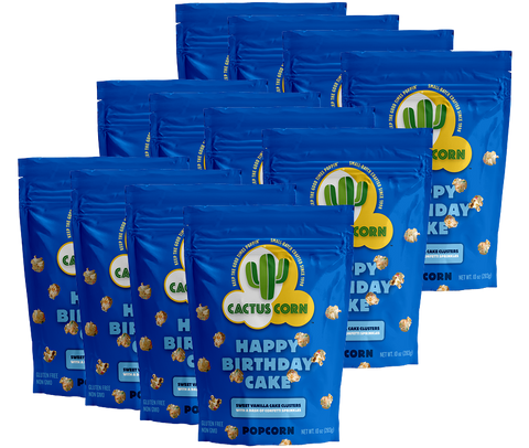 Happy Birthday Cake Popcorn