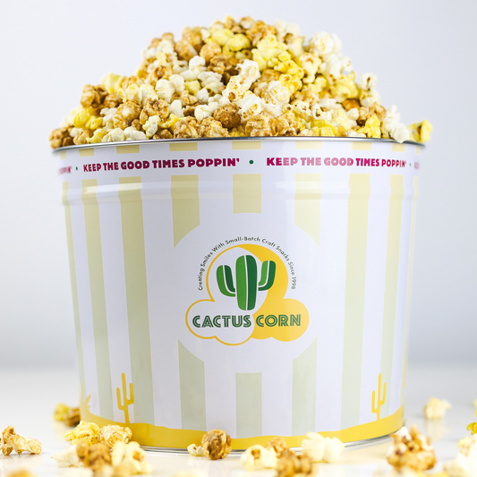 Custom Gift Popcorn Tin image 1 | Cactus Corn Gourmet Popcorn