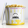 Congrats Graduate Popcorn Gift Tin image 1 | Cactus Corn Gourmet Popcorn