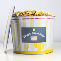 Fourth of July Popcorn Gift Tin image 1 | Cactus Corn Gourmet Popcorn