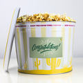 Congratulations Popcorn Gift Tin image 1 | Cactus Corn Gourmet Popcorn
