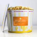 Thank You Popcorn Gift Tin image 1 | Cactus Corn Gourmet Popcorn
