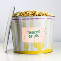 Thinking of You Popcorn Gift Tin image 1 | Cactus Corn Gourmet Popcorn