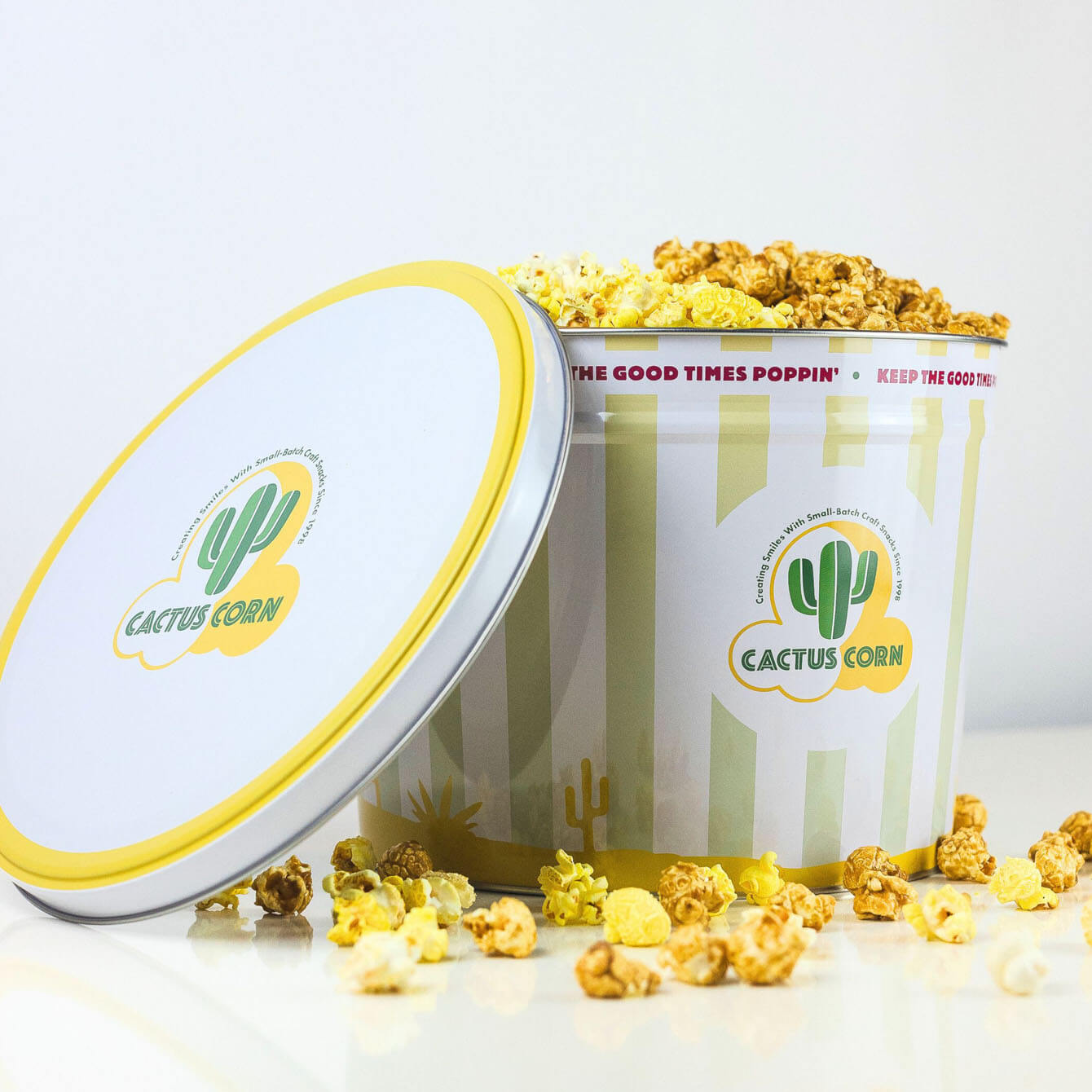 Original Kettle Corn popcorn closeup