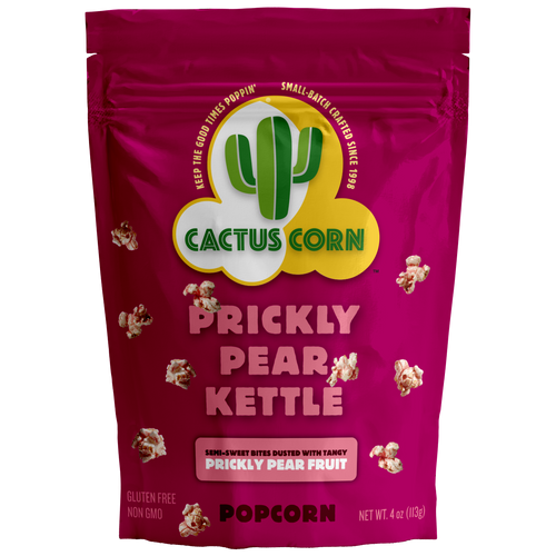Prickly Pear Kettle Wholesale 18-Pack image 1 | Cactus Corn Gourmet Popcorn