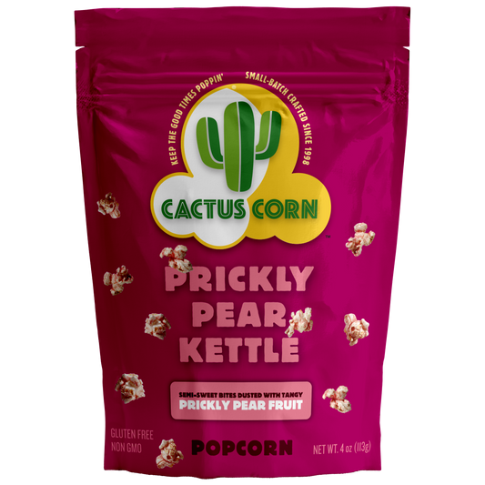 Prickly Pear Kettle Popcorn (3, 6 or 12-Pack)