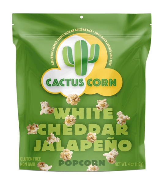 White Cheddar Jalapeño Popcorn (3, 6 or 12-Pack)